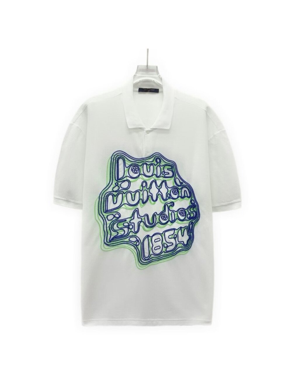 Louis Vuitton 2023 White Logo Polo Shirt
